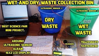 Wet and Dry Waste collection bins [upl. by Darrelle]