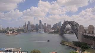 WebcamSydney 1 Live Stream of Harbour 247 4K [upl. by Ahiel925]