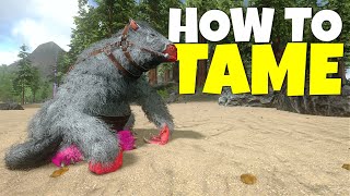 How To Tame Megatherium Full Guide In Ark Mobile  Hindi [upl. by Oria]