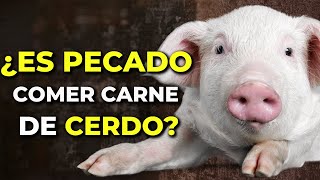 ¿ES PECADO COMER CARNE DE CERDO ¿QUÉ DICE LA BIBLIA [upl. by Nedyah]