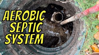 Pumping out an Aerobic Septic System [upl. by Domingo]