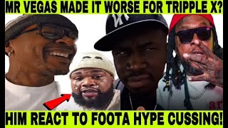 Mr Vegas React to Foota Hype amp Tripple X Big WR VYBZ KARTEL Low Ticket Sale Talk Address by SKATTA [upl. by Attiuqihc]