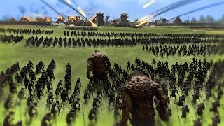 Goblins SURROUND Dwarven FORT  Lord of the Rings SIEGE [upl. by Ot384]