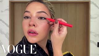 Outer Bankss Madelyn Cline’s Guide to Siren Eyes amp Lip Contouring  Beauty Secrets  Vogue [upl. by Mazurek]