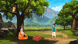 चार रूपये का तकदीर  Hindi Story  Hindi Kahaniya  Moral Story  Cartoon Story  Diwana Toons [upl. by Dowell48]