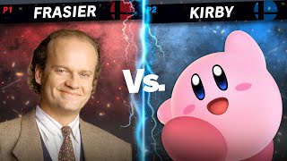 Super Smash Bros Ultimate Frasier vs Kirby [upl. by Llovera]