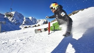 Professional alpine snowboarder prepares for the World Cup  Roland Fischnaller [upl. by Lokkin]