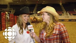 CBC LIVE Amber Marshall at the Royal Winter Fair Rodeo  Heartland  CBC [upl. by Dougherty]