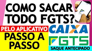 COMO SACAR TODO FGTS LIBERADO PASSO A PASSO PELO SAQUE ANIVERSÁRIO DO FGTS ANTECIPADO EM 2023 [upl. by Johathan]