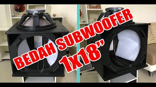 Bedah Subwoofer Aktif 1x18quot [upl. by Neff322]