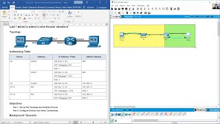 1044 Lab  Build a Switch and Router Network [upl. by Wilt]