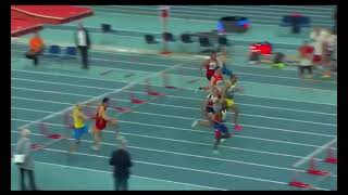 60mH M50 Final European Masters Athletics Championships Torun 2024 [upl. by Dnalon549]