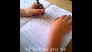 Dyspraxia and Handwriting [upl. by Arika]