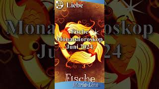 Fische LIEBE ❤️ Horoskop Juni 2024 [upl. by Aleek110]