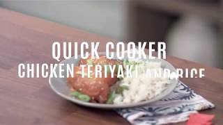 Quick Cooker Instant Pot Chicken Teriyaki amp Rice Recipe  Pampered Chef [upl. by Cullen]