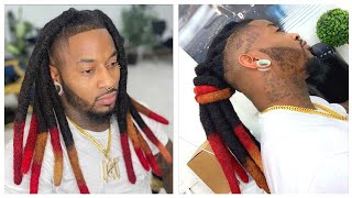 Locs To Wicks Transformation  Mens Hairstyle  Wicks By Val Tuffcuts [upl. by Chilt]