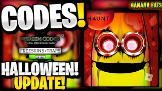 🔥NEW ALL WORKING HALLOWEEN UPDATE CODES FOR BANANA EATS ROBLOX BANANA EATS CODES [upl. by Neirb783]