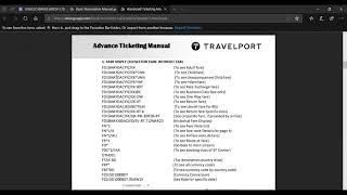 Travelport Advanced Training Reissue and Refunds  Bengali [upl. by Salot]