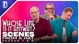 Scenes From A Hat  Whose Line Is It Anyway Season 7 amp 8 HD [upl. by Ariajay464]