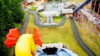 SuperSplash front seat onride HD POV TusenFryd [upl. by Diley938]