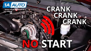 Engine Cranks but Wont Start Common Reasons Why Your Car or Truck Wont Start and the Parts Needed [upl. by Aborn]