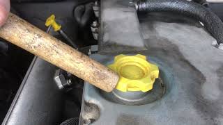 How to remove a stuck oil filler cap 🚗😤 shorts [upl. by Aiasi]