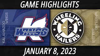 Wheeling Nailers Highlights  010823 [upl. by Ahsemak]