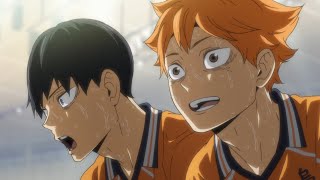 KARASUNO FINAL POINT AGAINST INARIZAKI  Haikyuu  4K [upl. by Cecilius]