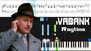 VABANK Ragtime Piano tutorial МузыкаИзКино Ва Банк Пианино [upl. by Ahsrats748]