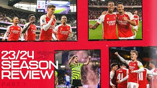 ARSENAL 2324 SEASON REVIEW  PART ONE [upl. by Asiled758]