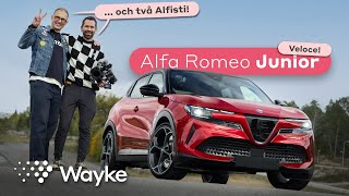 PROVKÖRNING av Alfa Romeo Junior [upl. by Ecnerrot]