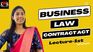 Business Law chapter 1  Indian Contract Act 1872  CA Foundation  BCom [upl. by Babette]