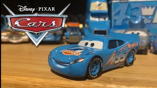 Disney Cars Dinoco Lightning McQueen Diecast Review [upl. by Terencio]