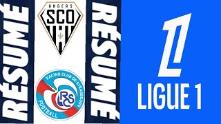 RC Strasbourg 11 Angers SCO Résumé  Ligue 1 20242025 [upl. by Eissolf514]