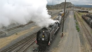 Union Pacific 844 Steam Special Over Cajon Pass 111911 [upl. by Ohl]