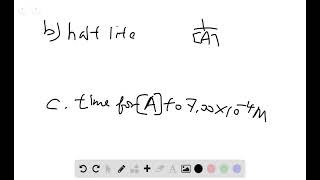 A certain reaction has the following general form At a particular temperature and con centration [upl. by Leann]