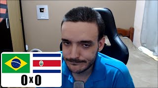 PÓSJOGO  BRASIL 0 X 0 COSTA RICA COPA AMÉRICA 2024 [upl. by Aicinet]