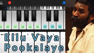 Ellu Vaya Pookalaye Notes amp Chords  Asuran  G V Prakash Kumar  Dhanush  Saindhavi  Piano  144 [upl. by Feliza]