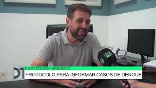 Protocolo para informar casos de Dengue Diego Colussi [upl. by Nylevol438]