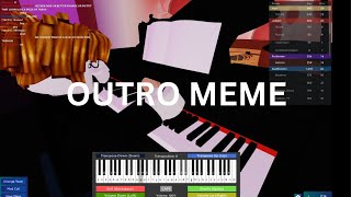 Sheets in desc Roblox got talent  outro meme [upl. by Lorin]