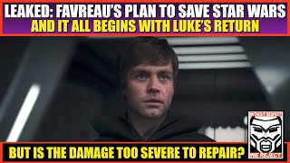 LEAKED Jon Favreaus Plan to SAVE Star Wars  Lukes Return in Mandalorian Movie is Step One [upl. by Largent704]