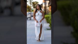 Jordyn Woods Stuns  Azazie Bridal Event jordynwoods fashionpolice azazie bridalgowns bridal [upl. by Naellij]