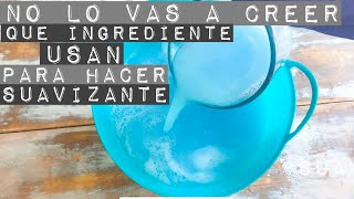 SUAVIZANTE DE TELAS hazlo con solo 2 ingredientes [upl. by Schaffer]