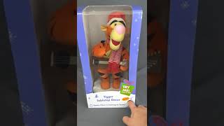 Gemmy Tigger Santa Clause is Coming to Town animated musical [upl. by Eyssej]