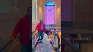 No Fear Escalator Lift I Viral I Short I Visit Paris France [upl. by Cahn]