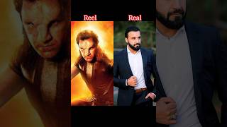 Krrish 3 All Characters Reel amp Real shorts krrish movie reel real ytshorts bollywood viral [upl. by Ik]