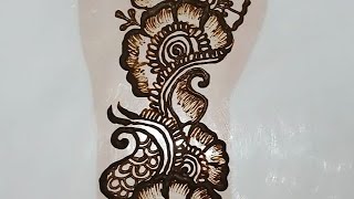 ver simple n quick mehndi designs 👆 [upl. by Eltsyrk]