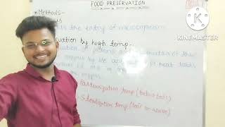 Method of food preservation  Pasteurization sterilization Asepsis by Nishant sir [upl. by Stew204]