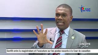 INVITE DU MIDI  Caleb Brutus  Conflit entre la magistrature et lavocature sur les postes vacants [upl. by Ellenid170]