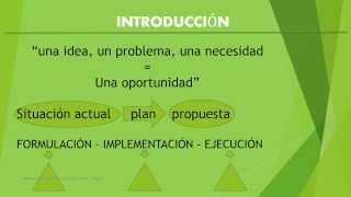 formulacion de proyectos de inversion LECCION 1 [upl. by Ernesto]